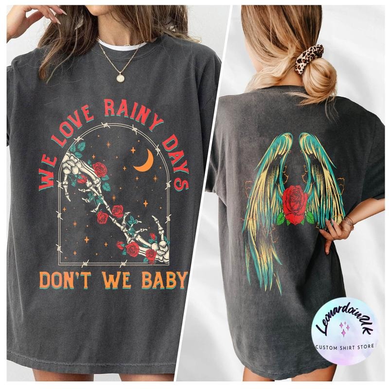 2 Slide Design, Ravenhood T-Shirt, Ravenhood Series T-Shirt, Ravenhood Series Prints, We Love Rainy Days, Book Lover Gift, Bookish Shirt