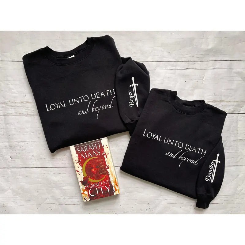 2 Slide, Officially Licensed Crescent City Sweatshirt, Hoodie SJM Merch, Book Bestie, Through Love All Is Possible Bryce Danika, Light It Up, Pack of Devils