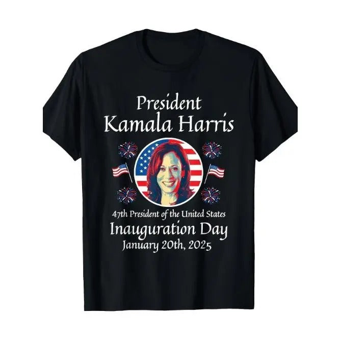 2025 President Kamala Harris Inaugural T-shirt Made in USA