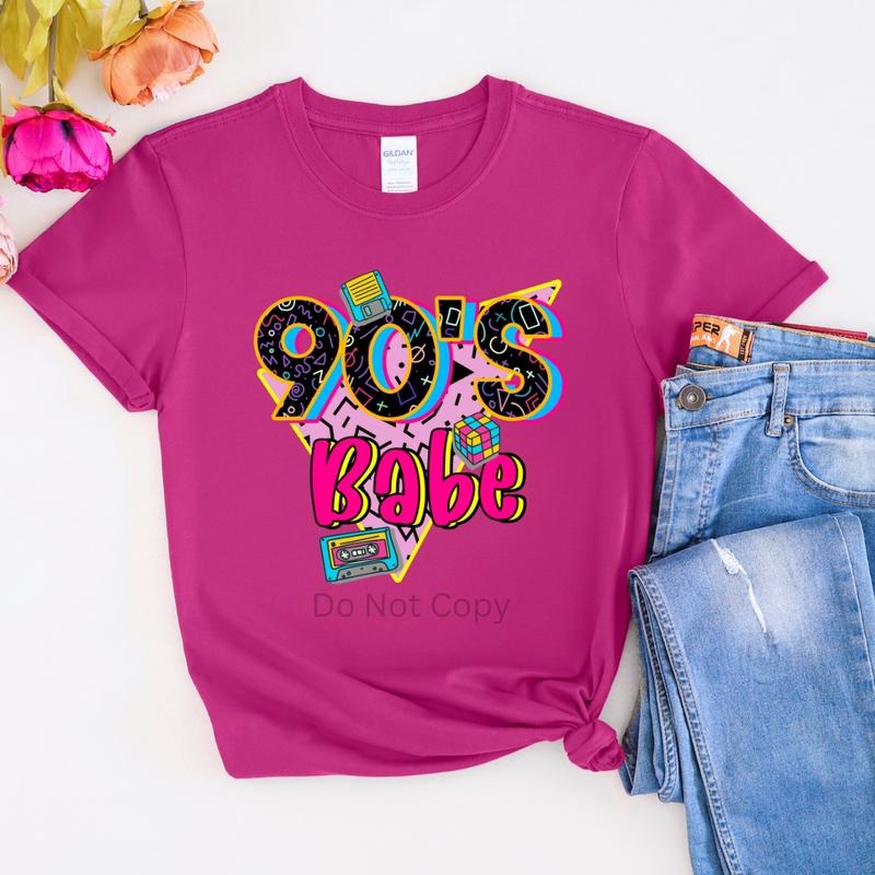 90's Babe DTF Transfer