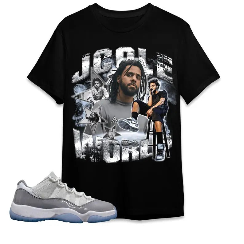 A J 11 Low Cement Grey Unisex T-Shirt, Tee, Jay Cole, Shirt To Match Sneaker