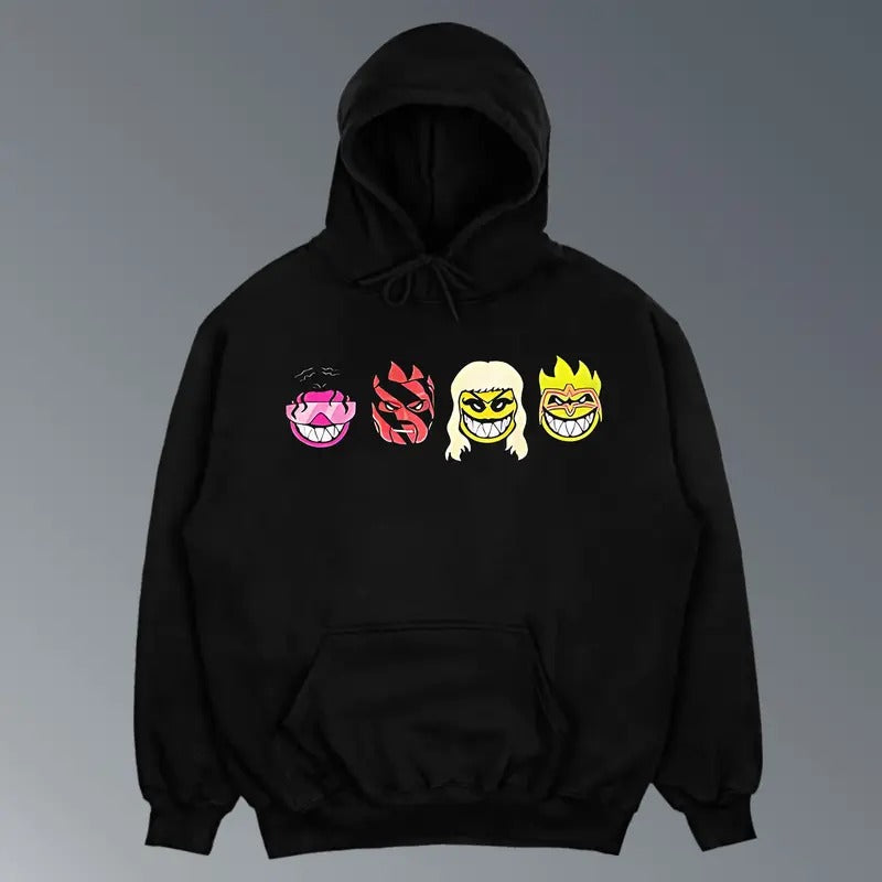 BIG 4 WRESTLING HOODIE-SWEATER-TEE Wrestling Tee, Wrestling Graphic Tee, WWE Shirt, MMA Shirt, Sports T-shirt, Athlete Shirt, Wrestling Gift, Gift for Him Gift For Her Hoodie Sweatshirt