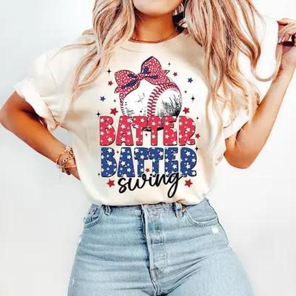Baseball Mom Batter TShirt, Unisex cotton Tshirt for Mom, Happy Mother day