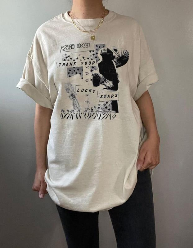 Beach House Lucky Star T-Shirt, Indie Music Fan Gift Tee