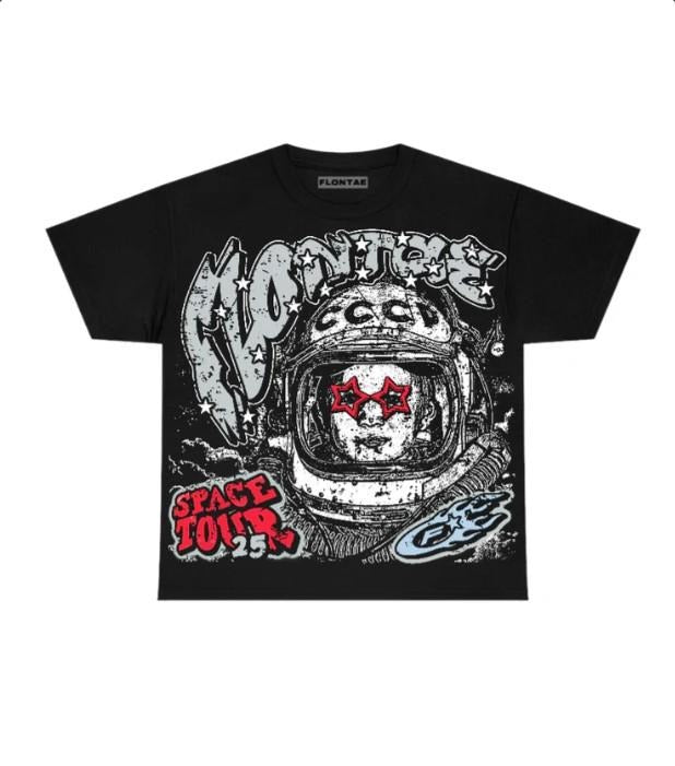 Black Metallic Reimagined 5s T-Shirt Get Around Graphic Tee