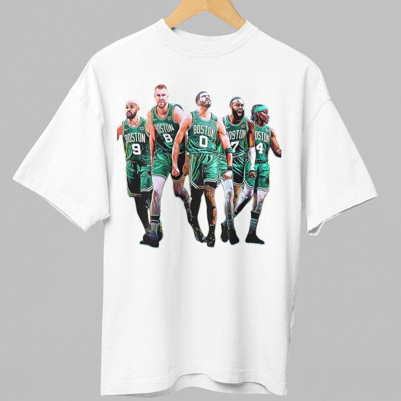 Boston Basketball T Shirt, Celtics 90s T Shirt Retro Style Shirt, Basketball Champs 2024 Shirt, Jayson Tatum Jaylen Brown Graphic Tee, Game Day Outfit, Unisex T-Shirt, Gifts For Men Women, Short Sleeve Tee Shirt