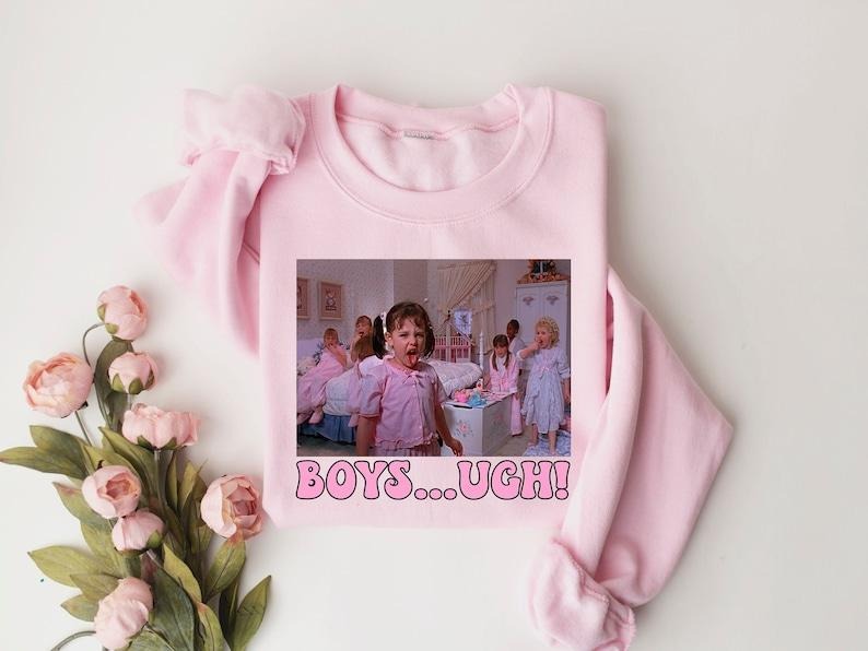 Boys Ugh Funny Valentines Sweatshirt, Valentines Day Shirt, Boys Ugh Shirt, Gift For Valentines Day, Retro Valentine Hoodie and Sweater; T-shirt