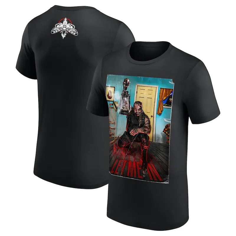 Bray Wyatt Double Sided Graphic T-Shirt, Let Me In Firefly Fun House Shirt, Professional Wrestler Fan Gift For Men Women Unisex Tee, Crew Neck SweatShirt, Hoodie S-5XL 100% Cotton