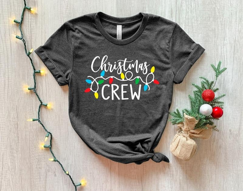 Christmas Crew Shirt Family Christmas Shirt Family Christmas Shirts Christmas T Shirt Toddler Christmas Shirt Holiday Shirt