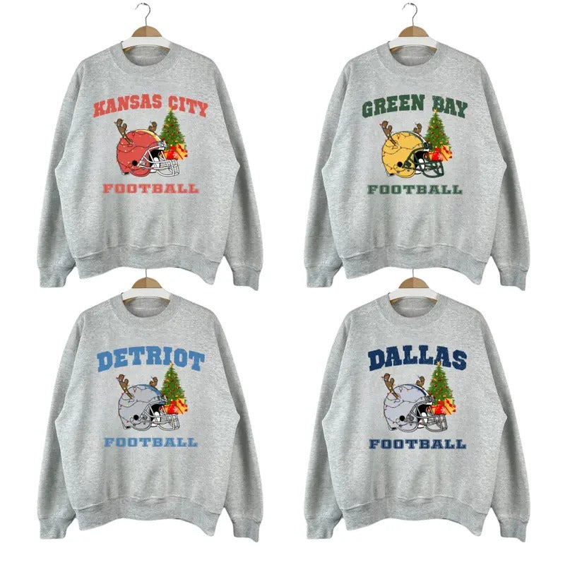 Christmas Football Sweatshirts, Hometown Football Sweatshirt, Vintage Football Sweatshirts, Vintage Graphic Tees, Football Fan Gift, Unisex Shirt