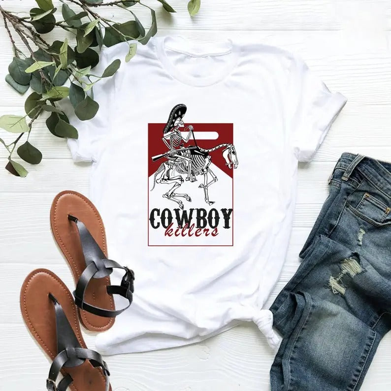 Cowboy Killer Graphic Tee , Cowboy Killer Shirt, Cowboy Killer T-shirt, Cowgirl Shirt, Retro Shirt, Country Shirt, Cowboy Shirt, Rodeo T-shirt, sweater and Hoodie cotton