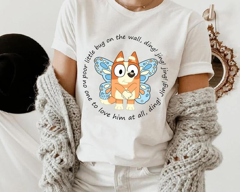 Cute Bluey T-Shirt, Bluey Birthday Sweatshirt, Bluey Family Women's Shirt, Family Matching Shirt, Trending Shirt.