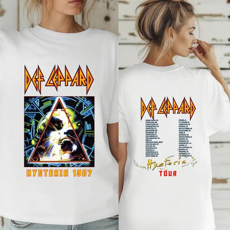DJ And J0urney Stadium Tour 2024 2 Sides Tee, Rock Band Apparel, Fan Merch, Concert Outfit, Unisex Short Sleeve Tee Shirt, Casual Clothing