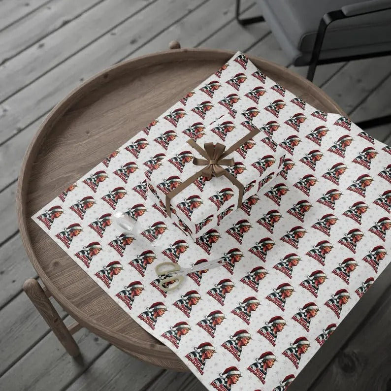 Donald Trump Merry Impeachmas Christmas Wrapping Paper, Funny Gift Wrap, Christmas Wrapping Paper Rolls, Gag Gifts, Christmas Gift Ideas