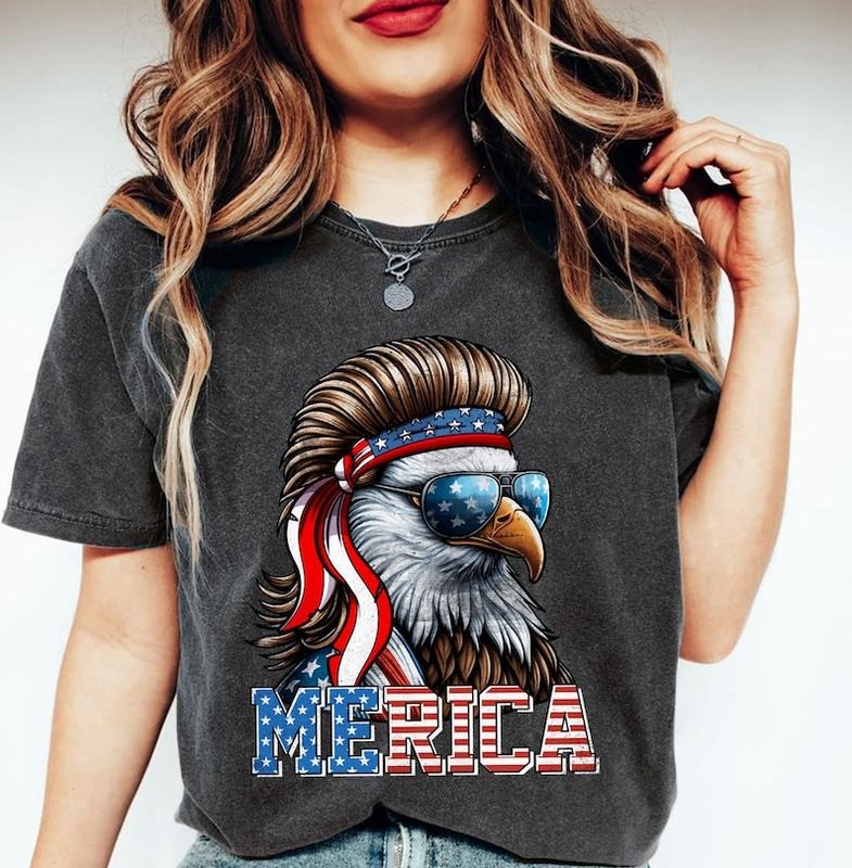 Eagle Merica Shirt, Merica Mullet Eagle t-Shirt, American Eagle, American Flag, 4th of July Shirt, Independence Day Tee, Shirt For 4th of July T-shirt, sweater and Hoodie