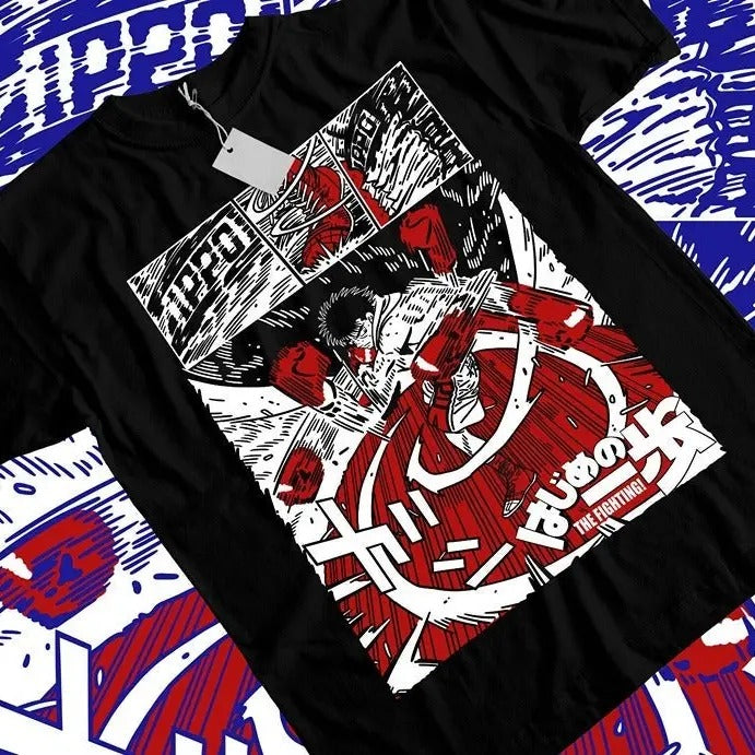 FreeShip_ Hajime No Ippo Anime T Shirt