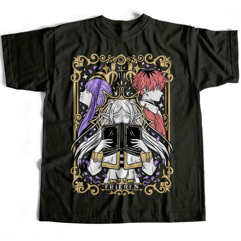 Frieren T-Shirt | Manga Tee | Frieren the Slayer Shirt | Fern Anime Merch | Unisex Otaku T-Shirt | Anime T-shirt | Anime shirt