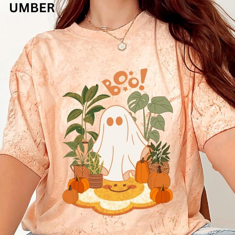Ghost Plant Lady Shirt, Boo Plant Ghost Shirt, Plant Lover Gift, Halloween Ghost Sweatshirt, Halloween Gift, Plant Lover, Gardening Shirt, Sweatshirt, Hoodie