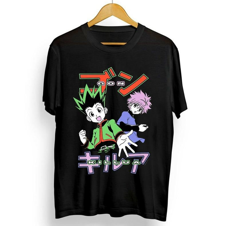 Graphic teeKillua shirtKurapika animeHunter x Hunter Killua Gon New Tshirt All Size Colors