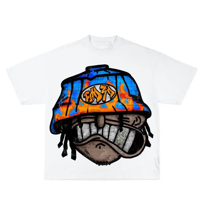 HOT HEAD TEE. Perfect for Music Lovers with Style