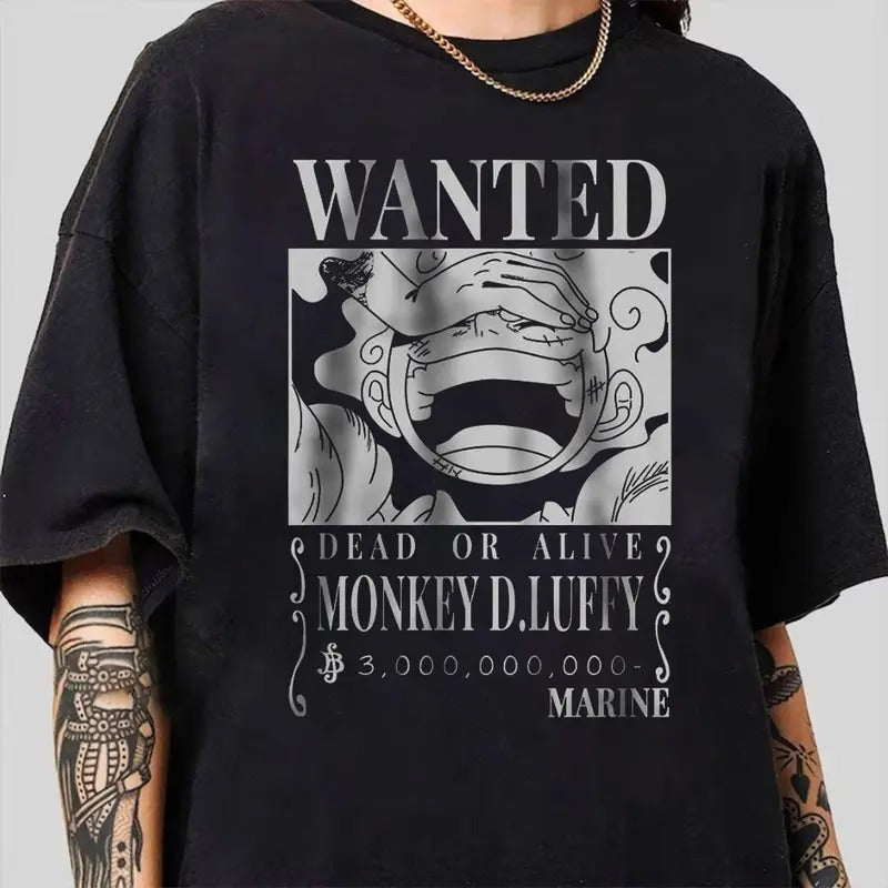 Haki Luffy TShirt, Anime Gym Tee, Anime Shirt, Anime Loose Shirt, Gift Anime Lover, Anime Shirt, One Piece Shirt Streetwear Casual Sweatshirt, Hoodie, Comfort Colors