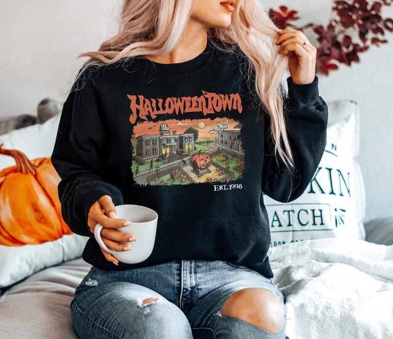 Halloweentown University, Retro Halloweentown Sweatshirt,