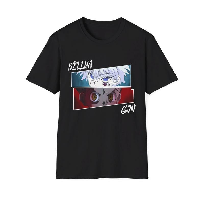 Hunter X Hunter Anime Gon and Killua's killer instinct Unisex Softstyle T-Shirt