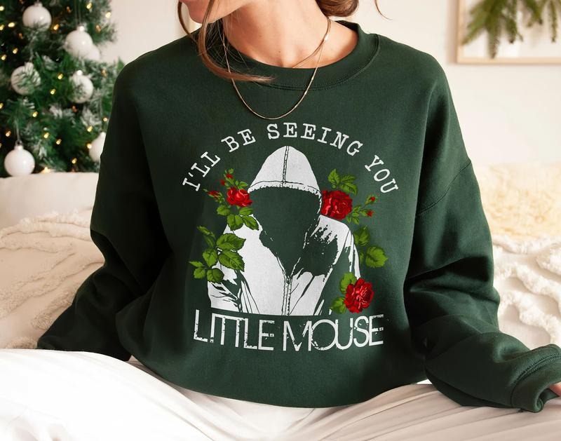 I'll Be Seeing You Soon Little Mouse Sweatshirt, Haunting Adeline Merch, Zade and Adeline HD Carlton Hoodie, Spicy Booktok Sweater