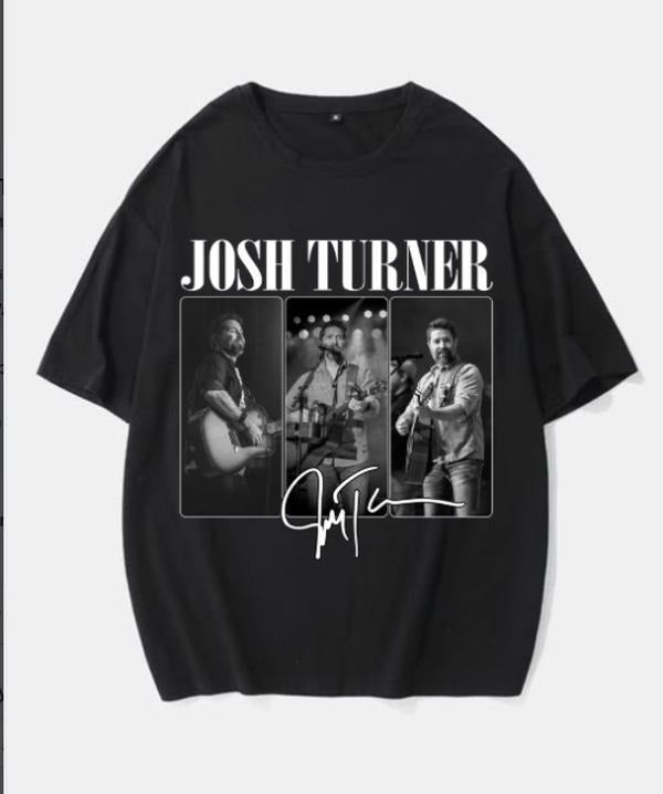 Josh Turner Concert Tee Black T-shirt