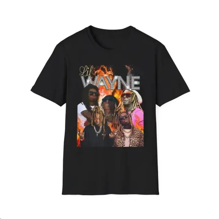 Lil Weezyyyy Tha Carter T-Shirt 5000 Unisex Heavy Cotton Graphic Crew Neck Short Sleeve Classic Fit 100% Cotton