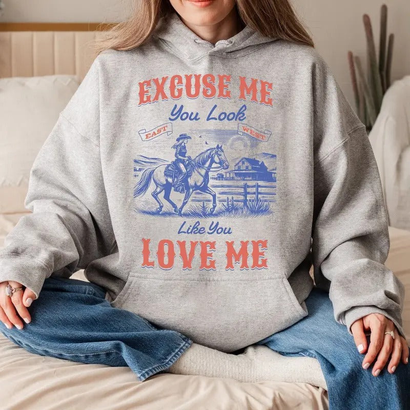 Look Like You Love Mee Country Music Tee, Country Stars, Fan Merch, Unisex Sweater Pullover Tee