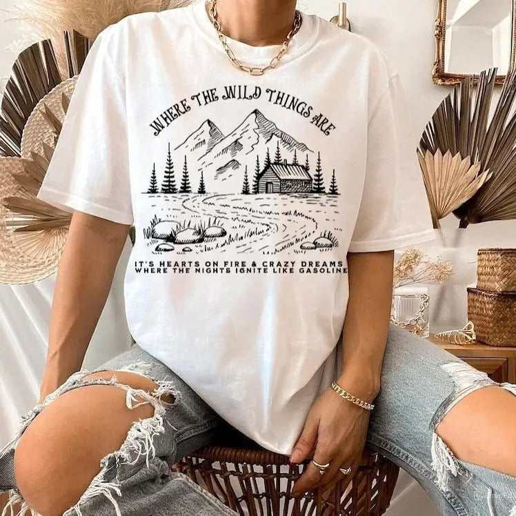 Luke Combs Shirt, Where the Wild Things Are Shirt, Country Concert Shirt, shirt trend