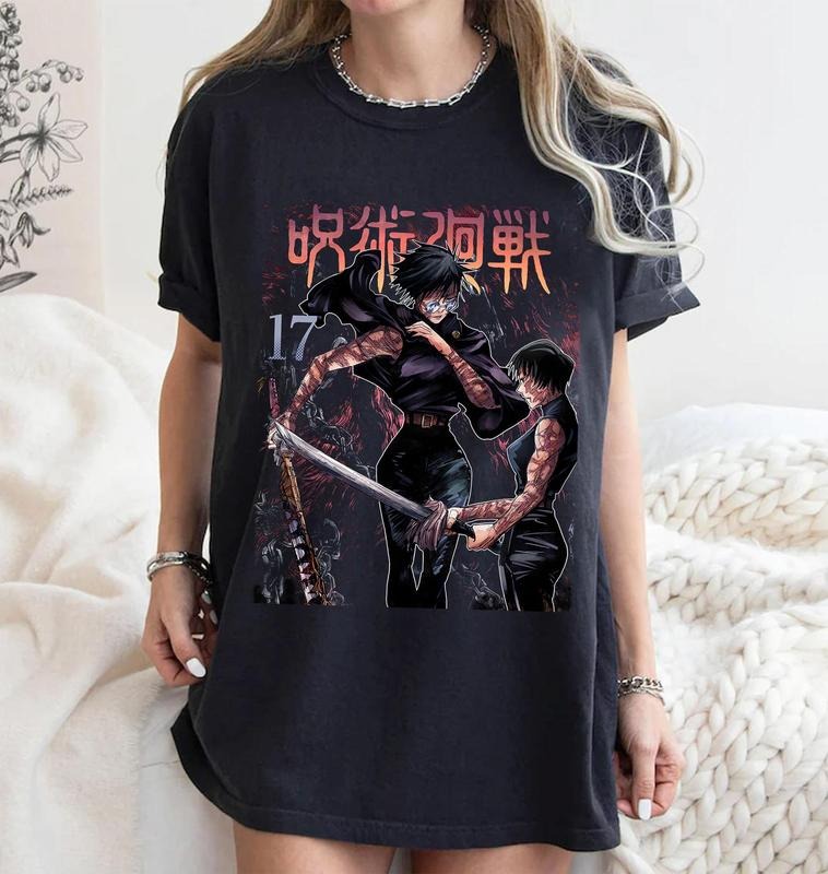 Maki Zenin Shirt, Jujutsu Kaisen Shirt, JJK Anime Shirt, Japanese Anime Tee, Otaku Anime Shirt, Graphic Anime Tee, Anime Lovers Shirt, Anime Manga Shirt Sweatshirt, Hoodie, Comfort Colors