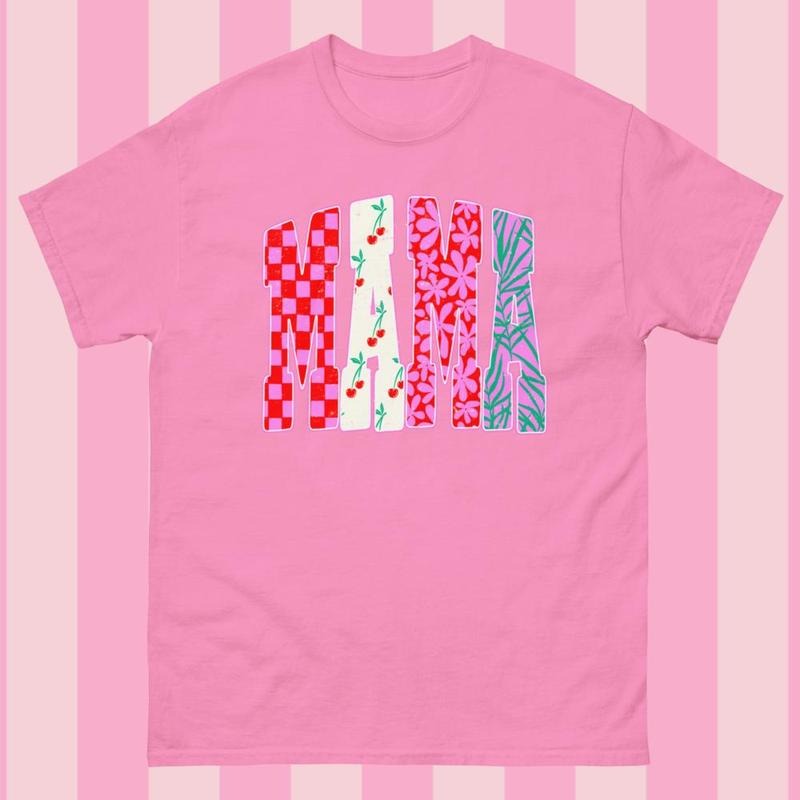 Mama Retro Gildan Shirt - Gildanshirt, Halloween T-Shirt, DTG printed, Trendy preppy style, Unisex garment-dyed heavyweight t-shirt