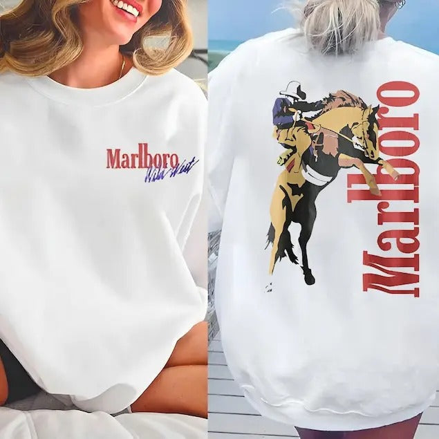 Marlboro Cowboy Wild West Shirt,Boho Shirt, Cowboy Rodeo Tshirt, Country Music, Country Music Shirt, Cowboy Killer T-shirt, sweater and Hoodie 2 sides