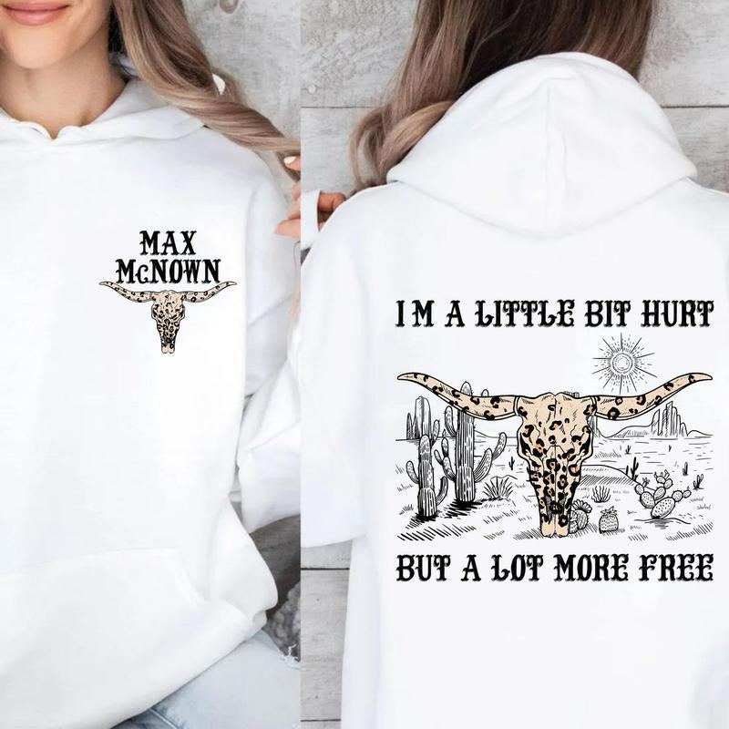 Maxmcnoww Inspired 2 Side Tee, Country Music, Fan Merch, Unisex Sweater Pullover Tee top