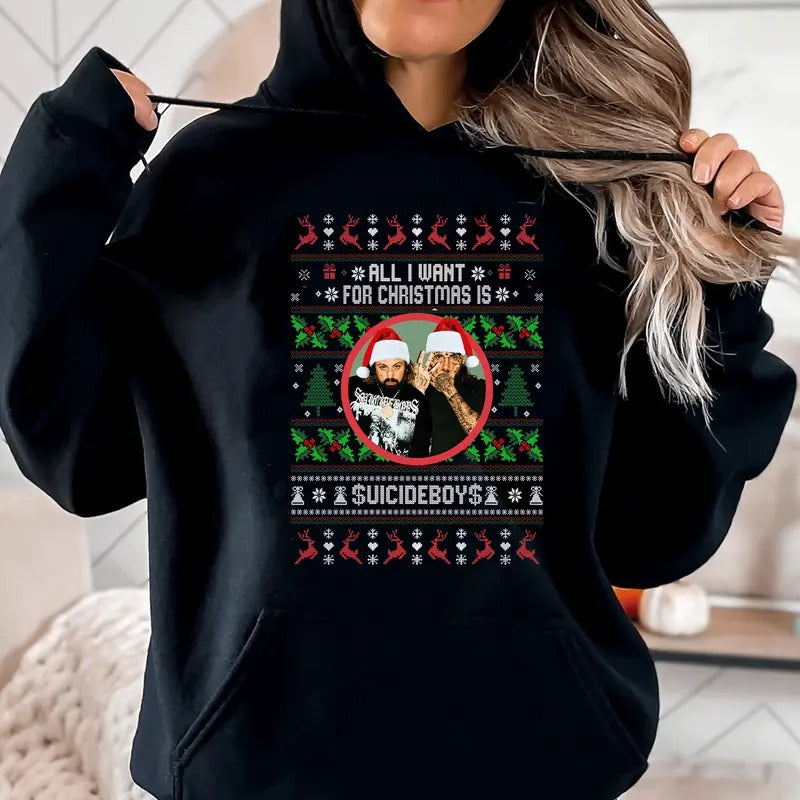 Merry Christmas The Boys Shirt, Ruby Scrim Grey Tour 2024 Shirt, Boys Shirt Gift For Fansstyle{n002}3
