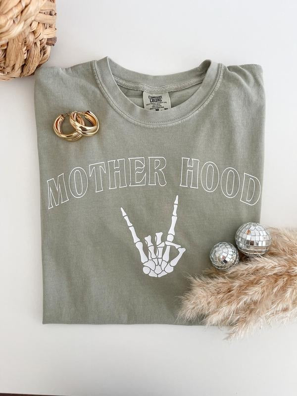 Motherhood graphic tee, mama shirt, mom life, rock n roll T shirt, motherhood shirt