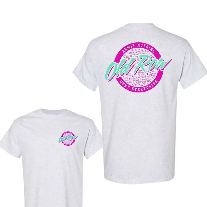 Old Row Circle Logo Double Sided Graphic Tee