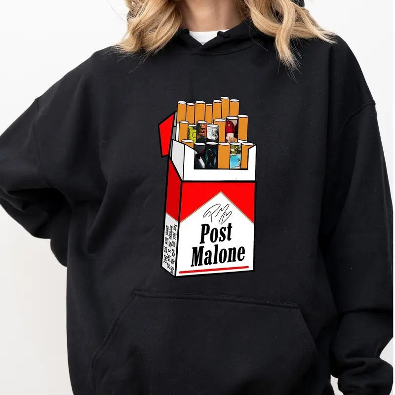 P0sty Merch Hoodie, Country Music Top, Concert Outfit, Music Tour 2024, Unisex Short Sleeve Tee Shirt, Casual Clothing