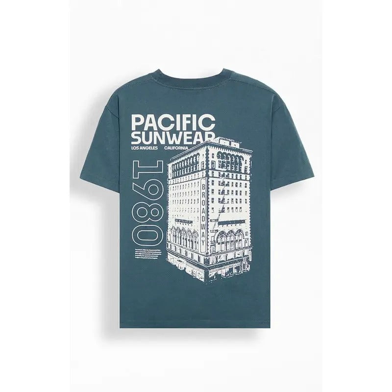 Pacsun Men's Pacific Sunwear Broadway T-Shirt - Multicolor