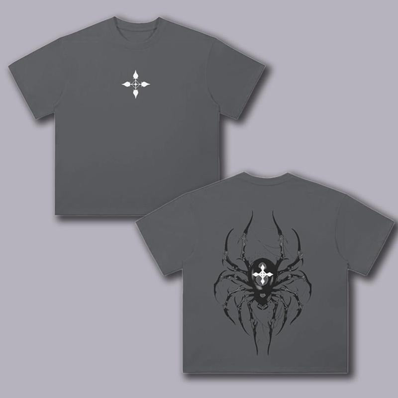 Phantom Troupe Spider Short Sleeve Tee, HunterxHunter T-Shirt Unisex Anime Lovers Shirt, Graphic Anime Tee Manga Shirt Gift For Anime Fan Y2K Aesthetic Hoodie Sweatshirt Sweatshirt, Hoodie, Comfort Colors