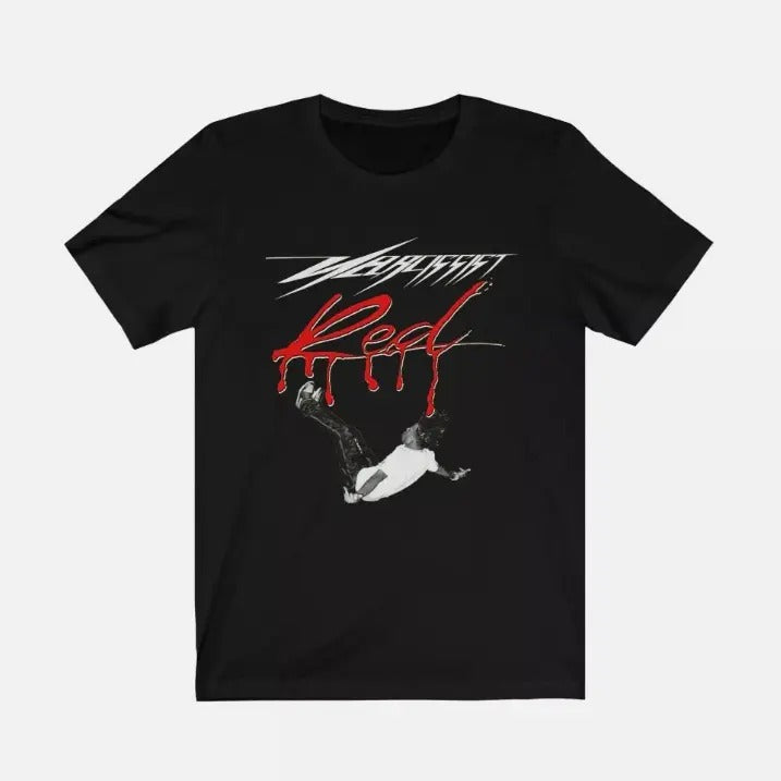 Playboi 'Whole Lotta Red' T-Shirt, Graphic Shirt, Black Streetwear Tee, Unisex Cotton Shirt, Perfect for Hip Hop Fans, Menswear Top, Womenswear Top, Gift for Rap Music Lovers