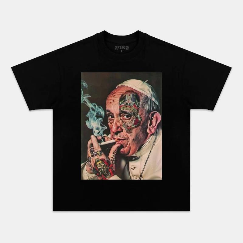 Popeee Francis Throwback Tee, Retro Graphic Shirt Vibes