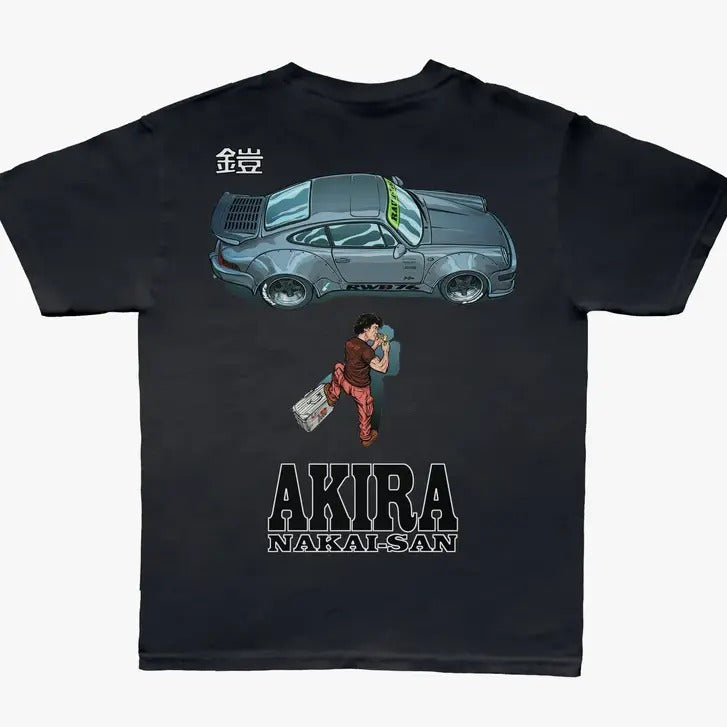 RWB shirt, Vintage Porsche shirt, JDM Porsche Shirt, Retro JDM shirt, Akira shirt, Anime shirt Menswear Top Underwear Streetwear