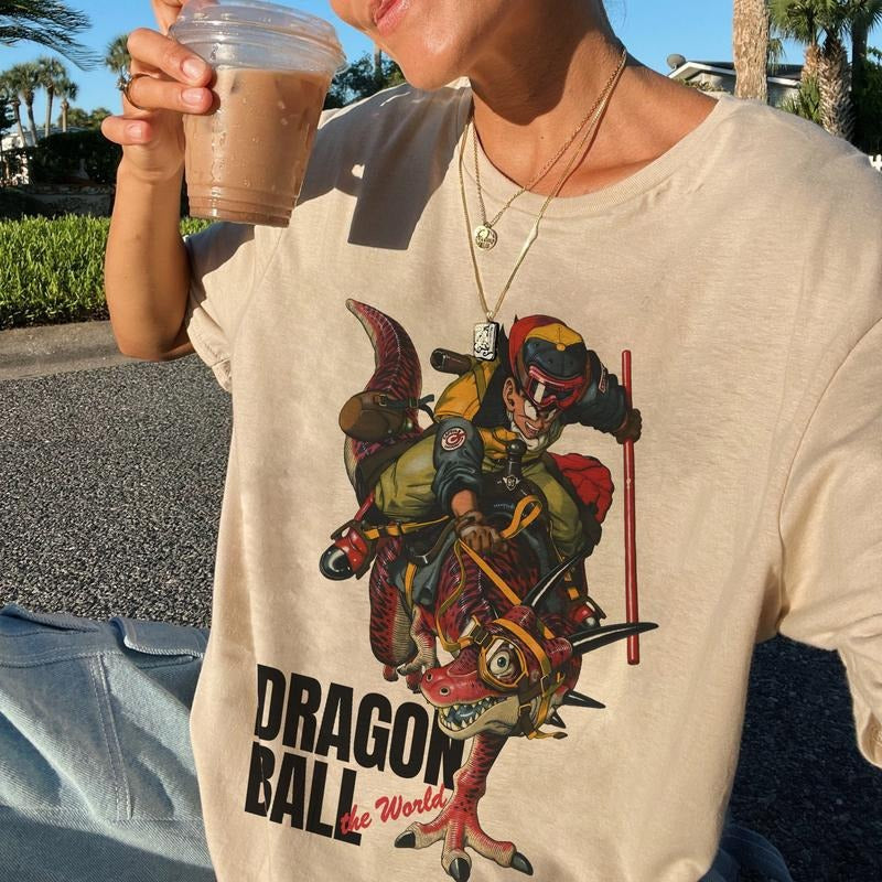 Retro Drag0n B4ll Tshirt, Anime Tshirt, Dragonb4ll Tshirt A4