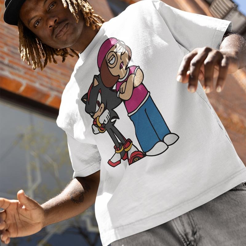 Shadow the friends Meme T-Shirt Graphic Tees Trendy Style Clothes Streetwear