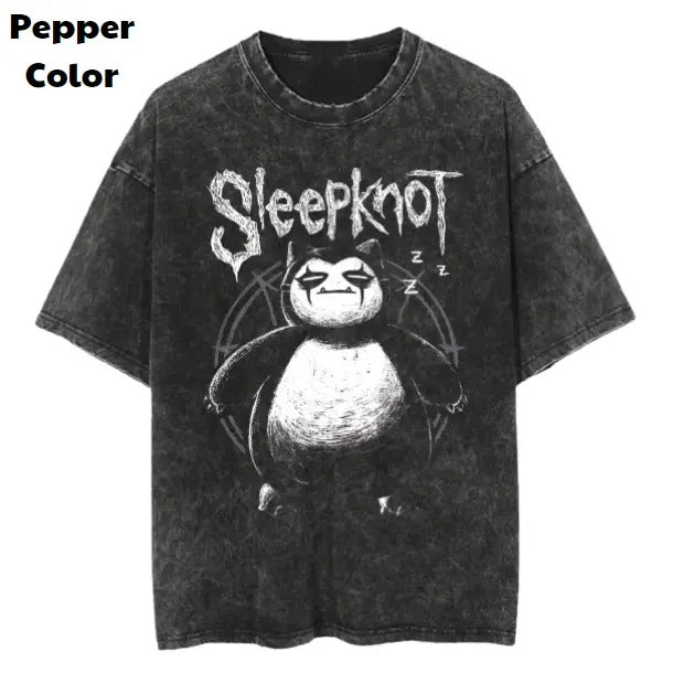 Sleepknot Vintage Tee, Snorlax T-Shirt, Pokemon Graphic Tees, Pokemon Shirt, Unisex Anime Shirt, Menswear Womenswear Streetwear