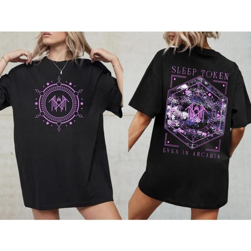Sleeptokenn Even In Arcadia Album Flamingo Two Sides Tshirt Sweatshirt, Cozy Shirt, Gift For Rock Music Fans, Unisex Sweater Pullover Tee