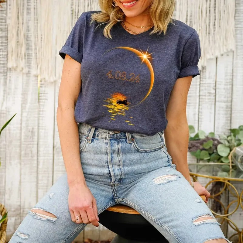Solar Eclipse Shirt, Great Eclipse Tee, Total Eclipse Tee, American Eclipse Tee, April 8th Shirt, Eclipse 2024